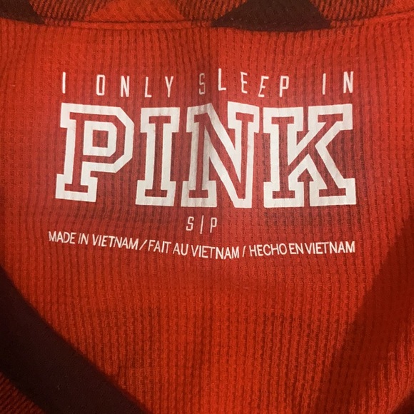 Plaid long sleeve pj shirt - Picture 2 of 2